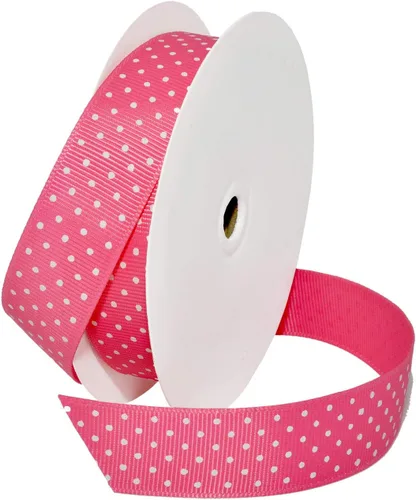 Miniatura 42 de Morex Ribbon Swiss Dot - Cinta de grogrén de poliéster, carrete de 3/8 pulgadas por 20 yardas, aguamarina
