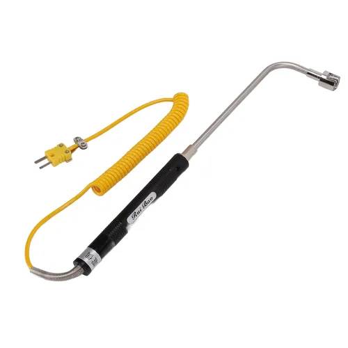 Miniatura 7 de Sensor de temperatura de termopar tipo K con funda de acero inoxidable y mango aislado Medición precisa de -58.0 °F a 932.0 °F para monitoreo