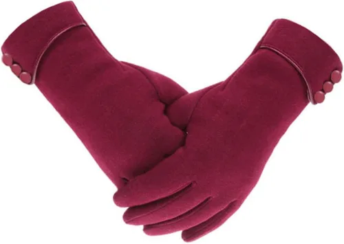 Miniatura 12 de Tomily - Guantes de forro polar para mujer con pantalla táctil