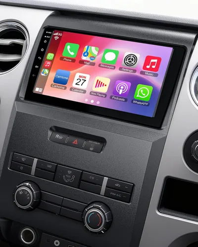 4+64 Android 13 para Ford F150 2009-2014 Radio de coche, 9 pulgadas IPS pantalla táctil estéreo del coche con Carplay inalámbrico/Android Auto, GPS,