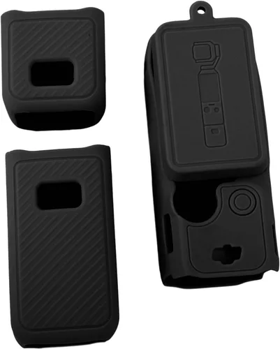 Miniatura 7 de Yunseity Funda de silicona para cámara deportiva, 3 fundas protectoras, funda suave y flexible para cámara OSMO 3, accesorio protector completo