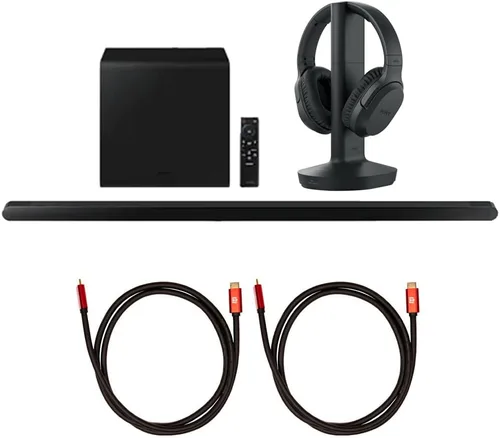 Miniatura 18 de Samsung Serie Q Barra de sonido HW-Q900F 7.1.2 canales Subwoofer (2025) Paquete con Streaming de películas Premiere, 2 cables HDMI, protección CPS