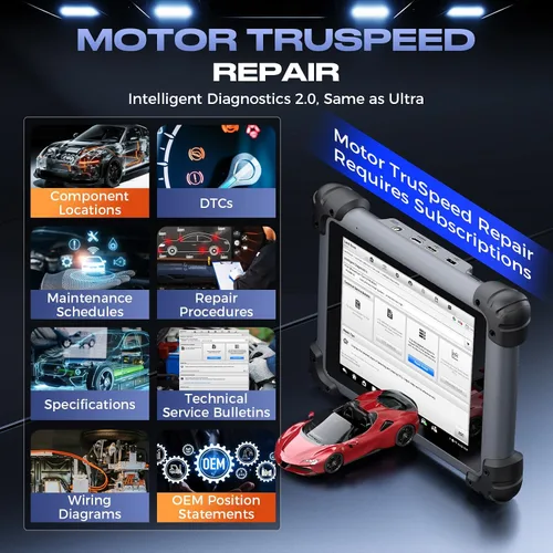 Miniatura 4 de Autel MaxiCOM MK908P - Escáner de diagnóstico de coche con programación de código del ECU, escáner automotriz OBD2 con MaxiScope MP408, osciloscopio
