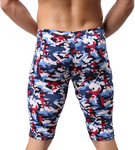 Miniatura 2 de Alalaso - Pantalones cortos de satén para hombre, de seda