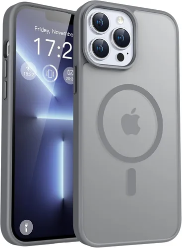 Miniatura 10 de Funda para teléfono Google Pixel 9 Pro XL, Compatible con Magnético, Protección contra Caídas de Grado Militar Translúcida Mate Resistente a Golpes