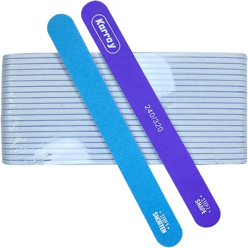 Miniatura 12 de Limas y bloques pulidores para uñas naturales, superficie lisa y pulida de gel, herramientas de manicura de 2 lados, 8 piezas, grano 600/4000