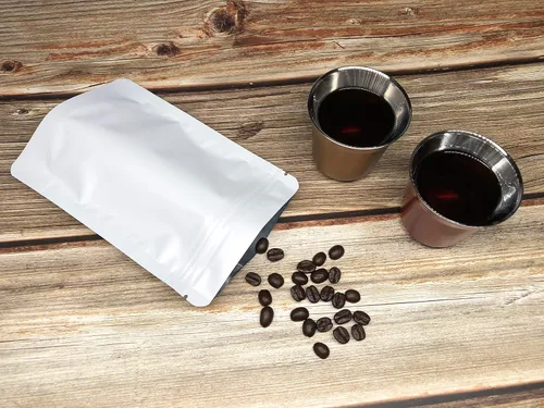 Miniatura 5 de Paquete de 100 bolsas de pie de Mylar blanco mate, 3.35 x 5.1 pulgadas, a prueba de olores, bolsa resellable con cremallera, bolsas de muestra