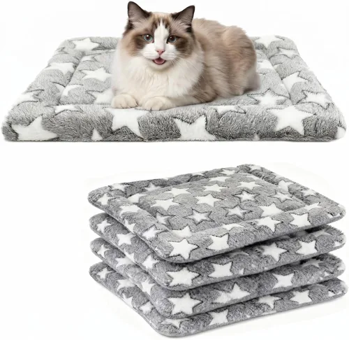 Miniatura 46 de Tapete de Cama para Perro - Tapetes de Cama Reversibles para Jaula de Perro, Suave y Transpirable, Almohadilla para Perrera, Cama de Jaula Duradera