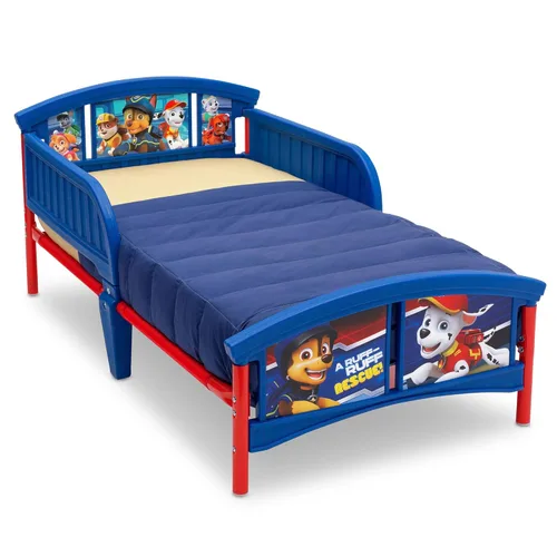 Miniatura 11 de Delta Children Cama para niños pequeños de plástico, Nick Jr. PAW Patrol y Cama para niños pequeños de plástico, Disney/Pixar Cars