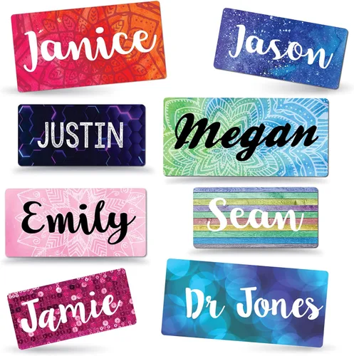 Miniatura 2 de Imán de casillero personalizado mediano para casillero, nombres personalizados, regalos para profesores, regalo de médicos, para tableros