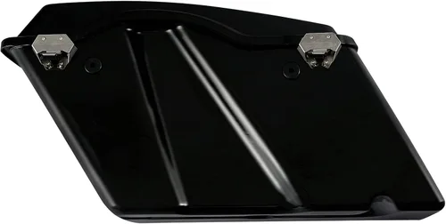 Miniatura 4 de XFMT Alforjas de motocicleta rígidas con cierres cromados para Harley Touring Street Glide Road Glide Electra Glide Road King 1993-2013, negro mate