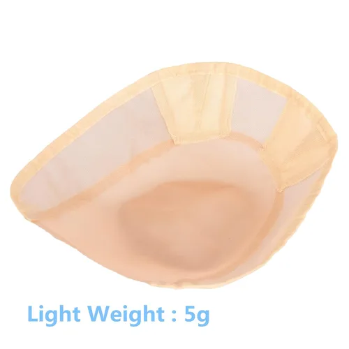 Miniatura 2 de Toupee Cap Base de encaje con piel fina transpirable para hacer pelucas, color de piel, base base para cubrir el cabello, extensión de corona de 8.2