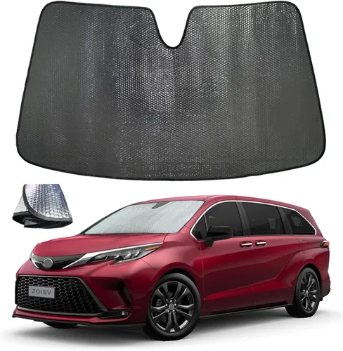 Miniatura 35 de Parasol para parabrisas para BMW X3 2018-2024, 5 capas de burbujas, plegable, grueso, accesorios de protección para visera frontal, bloquea el calor