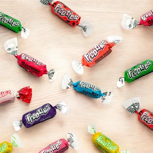 Miniatura 4 de Tootsie Frooties Mezcla de caramelos surtidos (10 sabores frutales) - Caramelos masticables Tootsie Roll, Paquete de variedad frutal definitiva, sin
