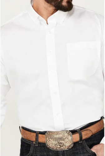 Miniatura 3 de Cinch CInch Solid Dove Gray Button Camisa de manga larga con botones, Gris