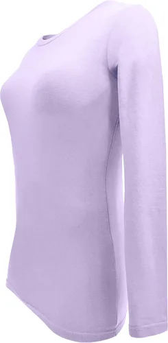 Miniatura 129 de Natural Uniforms Camiseta Under Scrub para mujer, cuello redondo, manga larga, paquete de 3, paquete múltiple de 3