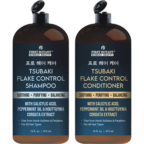 Miniatura 9 de Tsubaki Strength Repair Shampoo & Conditioner Set - Con tsubaki, biotina, niacinamida y extracto de levadura - Revive el cabello dañado promueve