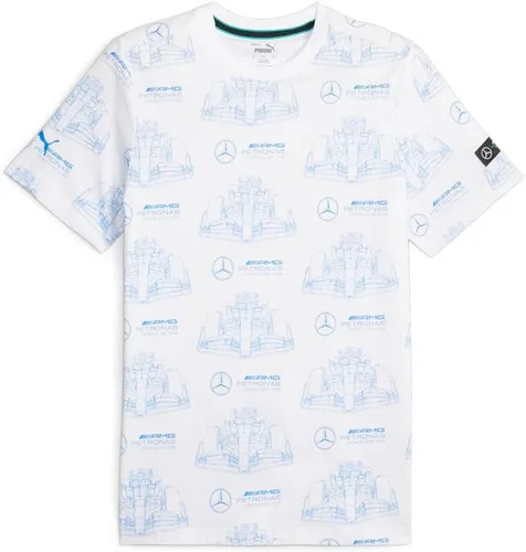 Miniatura 6 de PUMA Mapf1 Essentials - Camiseta casual de manga corta con cuello redondo y estampado de coche para hombre