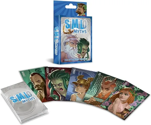 Miniatura 2 de Horrible Guild Similo Myths: A Fast-Playing Family Card Game - Adivina el personaje mítico secreto, 1 jugador es el dador de pistas y otros deben