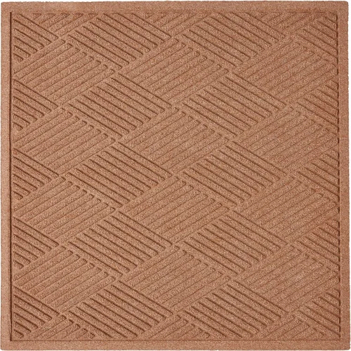 Miniatura 8 de Hudson Exchange (35 x 35 pulgadas, carbón) Waterhog Diamond Fashion Tapete cuadrado para piso Carbón vegetal