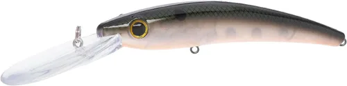 Miniatura 12 de Bill Lewis Señuelo de pesca sin labios, realista, de arrastre preciso para lucioperca Cromo en blanco