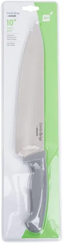 Miniatura 10 de Restaurantware Comfy Grip - Cuchillo de chef de 10 pulgadas, 1 cuchillo de cocina afilado, mango ergonómico, agarre antideslizante, cuchillo