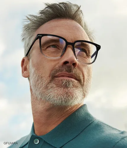 Miniatura 3 de GFUIARA - Lentes para bloquear luz azul para mujeres y hombres, gafas de moda cuadradas con bloqueo azul, lentes