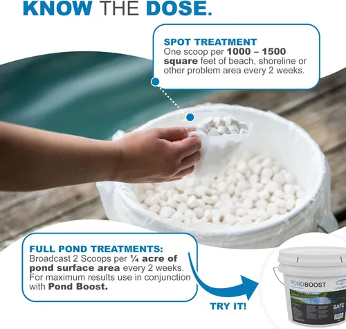Miniatura 8 de Muck Assault - Pellets eliminadores de lodos – Digestor natural con enzimas bacterianas beneficiosas para limpiar el agua turbia y eliminar el olor