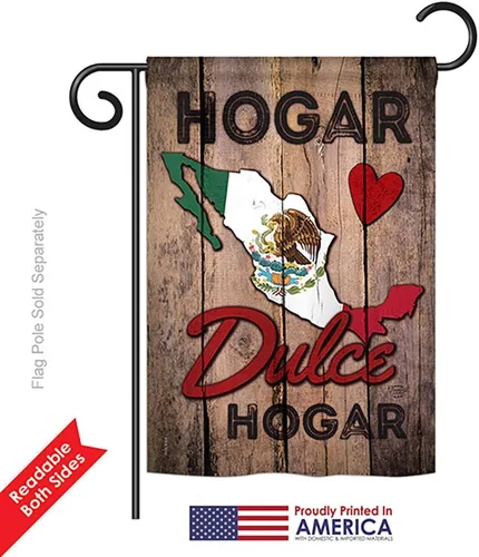 Miniatura 7 de Country Mexico Hogar Dulce Garden House - Juego de banderas de nacionalidad regional, nacionalidad internacional, mundo particular, área pequeña