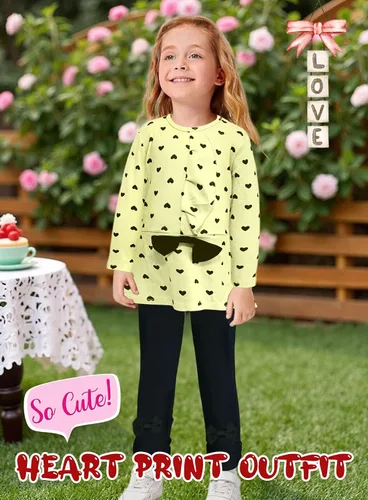 Miniatura 4 de Adorable ropa para bebé, 2 piezas para niña