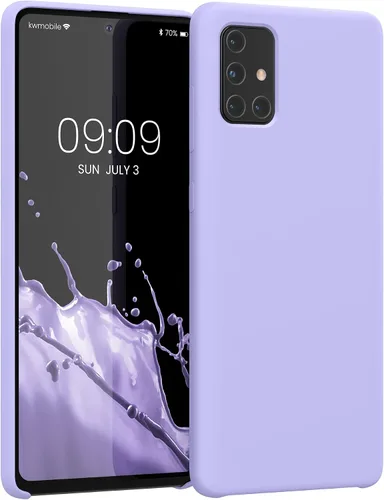 Miniatura 283 de kwmobile Funda Compatible con Samsung Galaxy A14 5G - Funda de teléfono de TPU y silicona con acabado suave - Verde Lima