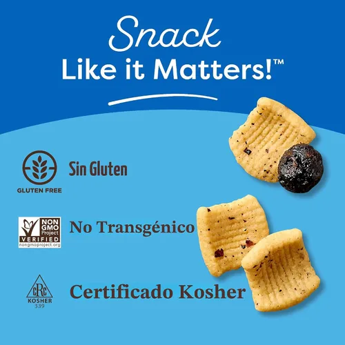 Miniatura 6 de Catalina Crunch Protein Cereal – Cereal para el desayuno con 0.35 onzas de proteína, sin azúcar añadido, sin gluten, magdalenas de arándanos, bolsa