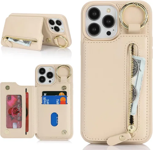 Miniatura 12 de Havaya Funda Cartera para iPhone 13 Pro Max e iPhone 12 Pro Max, Compatible con MagSafe 2 en 1, Desmontable Magnética con Portarjetas, Ranura
