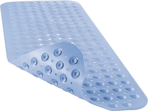 Miniatura 9 de YINENN Tapete de ducha para bañera de 40 x 16 pulgadas, antideslizante y extragrande, tapete para bañera con ventosas, lavable a máquina