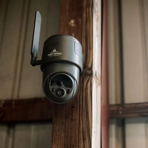 Miniatura 6 de TACTACAM – Cámara de seguridad celular Defend 360, fotos 4K, video 1080p, batería solar + recargable, panorámica/inclinación/zoom de 360°, LTE