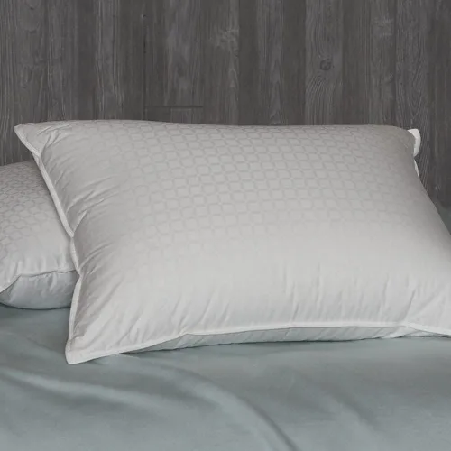 Miniatura 2 de Cuddledown Dreamstead 700 Fill Power Almohada Plumón de ganso blanco europeo Carcasa 100% algodón, tejido de ventana Hipoalergénica Hecha a
