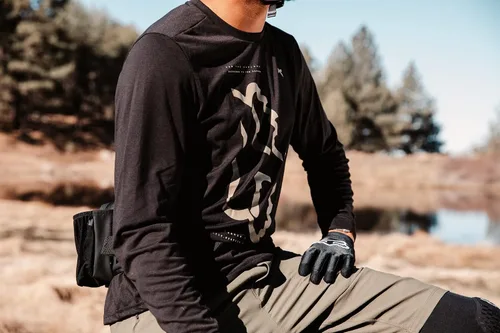 Miniatura 3 de Fox Racing Camiseta Ranger Dri Release LS Mountain Bike para hombre