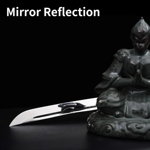 Miniatura 5 de Katana Sword - 41" Full Tang Real Samurai Sword, Handmade Clay Tempered Spring Steel, Razor Sharp Japanese Samurai Swords Impressive Gift for