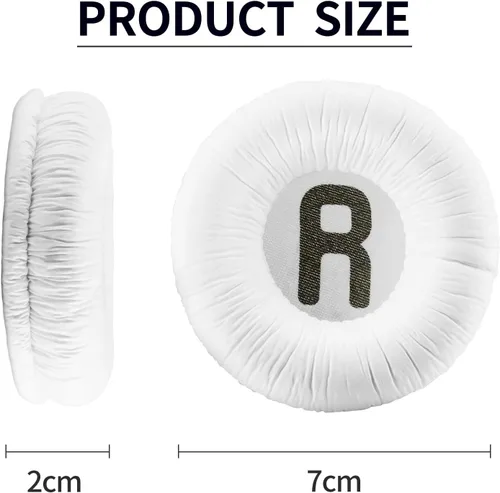 Miniatura 7 de Almohadillas de repuesto compatibles con auriculares inalámbricos Sony WH-CH510 (negro)