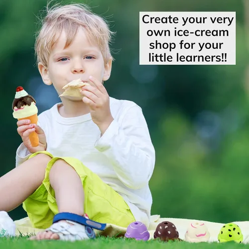 Miniatura 5 de Dulces Regalos Liberty Imports, juego de helados con puesto de comida rápida para niños