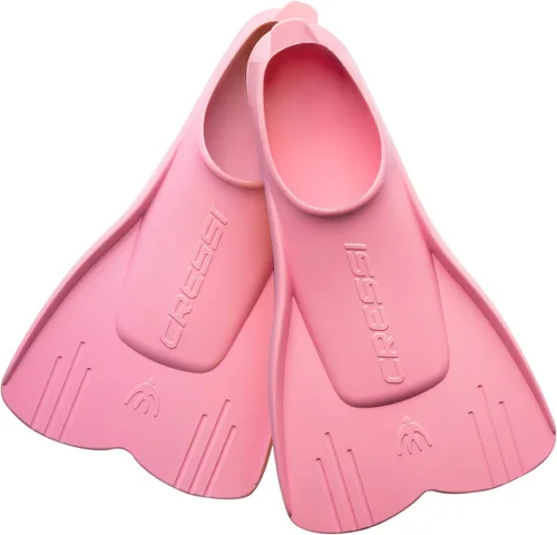 Miniatura 15 de Cressi Aletas de natación flotantes cortas para aprender a nadar - Para niños de 1 año en adelante - Mini Light: diseñadas en Italia Naranja