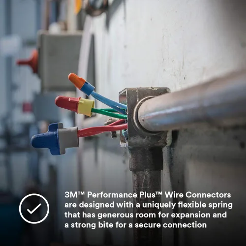 Miniatura 7 de 3M Performance Plus, conectores de cable., R/Y+, 120 volts