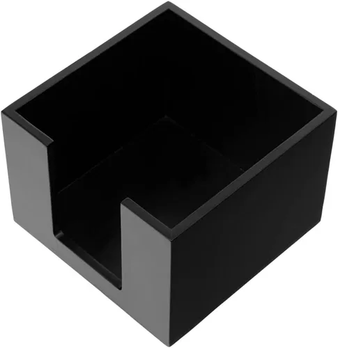 Miniatura 8 de Restaurantware Servilletero de cóctel de 5.5 x 4 pulgadas, 1 servilletero cuadrado plano – para bares, mesas de cocina o encimeras, resistente Negro