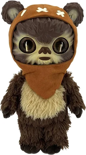 Miniatura 8 de Mattel Juguete de peluche de Star Wars Galactic Pals, juego de muñecas suaves de 11 pulgadas con portador y tarjeta de perfil de personalidad
