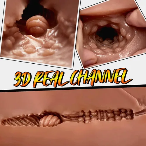 Miniatura 3 de Muñeca Sexual Realista de 5.5 Libras para Masturbador Masculino Gay, Vagina Realista con Testículos y Ano, Estimulador Masculino Juguete Sexual