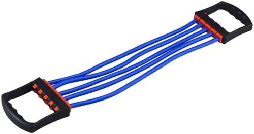 plplaaoo Banda elástica de resistencia para fitness, cuerda expansora de pecho, herramienta de entrenamiento de fuerza muscular en el pecho,