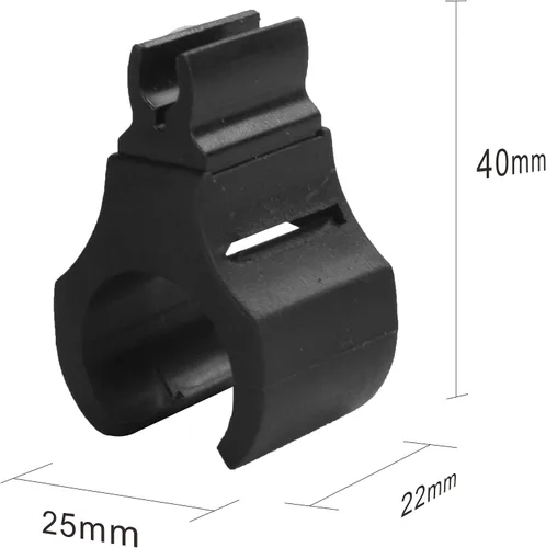 Miniatura 6 de HEIMU Micrófono condensador de instrumento con clip + clip universal (para flauta)