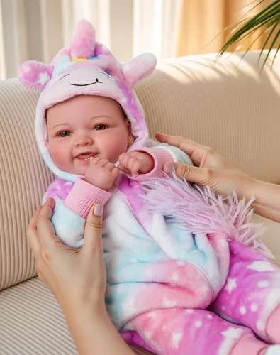 Miniatura 7 de BABESIDE Muñecas de bebé, 17 pulgadas, grande, realista, lindo cuerpo suave, muñecas de bebé de la vida real con accesorios para niñas de más de 3 A