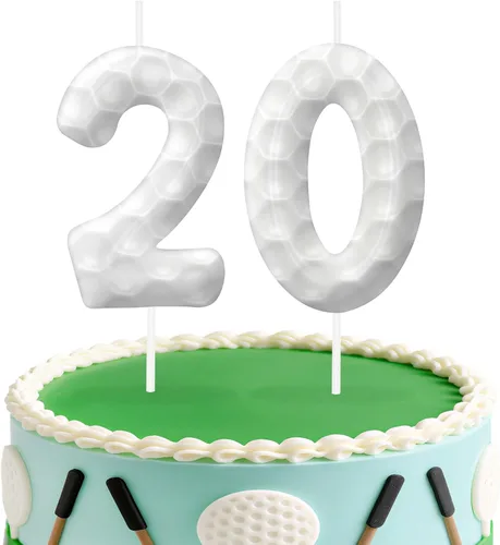 Miniatura 97 de Velas de cumpleaños con el número 0 de béisbol, decoración de pastel con temática de béisbol para niños y niñas, decoraciones de pasteles