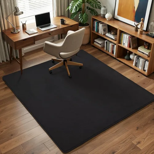 Miniatura 102 de Amearea Alfombras modernas para dormitorio, sala de estar, alfombra de espuma viscoelástica gruesa de 4 x 6 pies, alfombra de espuma viscoelástica